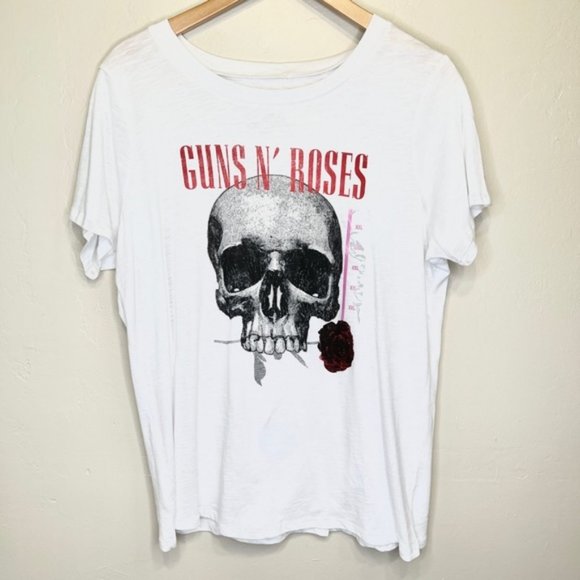 Gun N' Roses | NWT Graphic Logo Unisex Band Tee - Picture 1 of 7